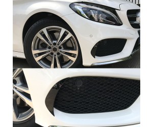 Spoilery do předního nárazníku Mercedes Benz C W205/S205 (2014-2018) - 2 ks