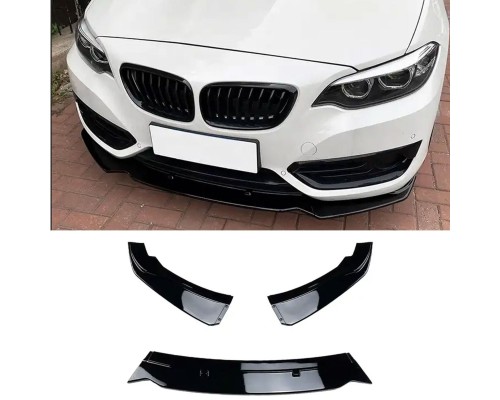 Splitter spoiler pod přední nárazník BMW 2 F22/F23 se Sportline (2013-2021)
