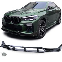 Přední spoiler/lízátko BMW X6 G06 - černý lesklý