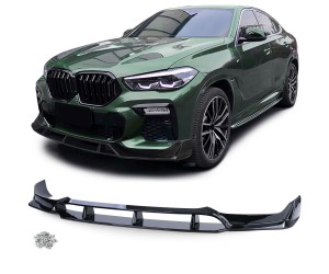 Přední spoiler/lízátko BMW X6 G06 - černý lesklý