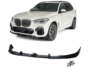 Přední lipa spoiler BMW X5 G05 (2018+) - černý lesklý