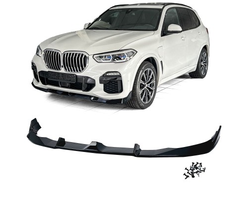 Přední lipa spoiler BMW X5 G05 (2018+) - černý lesklý
