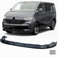 Přední spoiler Volkswagen Transporter T7 - černý lesklý