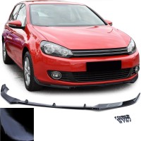 Přední spoiler Volkswagen Golf 6 (2008-2012) - černý lesklý