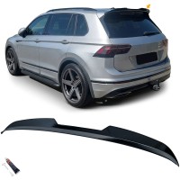 Zadní křídlo, spoiler Volkswagen Tiguan 2 (2016-2023) - černé lesklé (R-line)