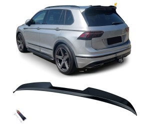 Zadní křídlo, spoiler Volkswagen Tiguan 2 (2016-2023) - černé lesklé (R-line)