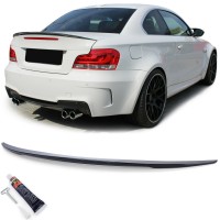 Zadní křídlo, spoiler BMW 1 E82 coupé (facelift) černý lesklý