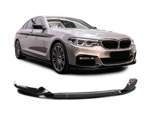 Přední spoiler BMW 5 G30/G31 (pro M-nárazník) - černý lesklý