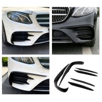 Spoilery do předního nárazníku Mercedes Benz E (W213) vzhled carbon (6 ks)