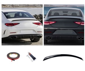 Zadní křídlo, spoiler Mercedes Benz CLS C257 – černý, lesklý