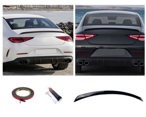 Zadní křídlo, spoiler Mercedes Benz CLS C257 – černý, lesklý