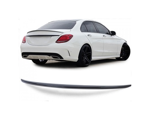 Zadní křídlo, spoiler Mercedes Benz C (W205 sedan) - černý, lesklý