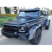 Mercedes Benz G (W463) – přední, střešní spoiler s LED svícením