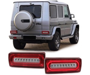 Mercedes Benz G (W463) – zadní LED světla červená