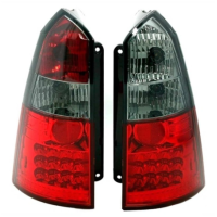 LED zadní světla Ford Focus kombi (1998-2004) - červeno/černá