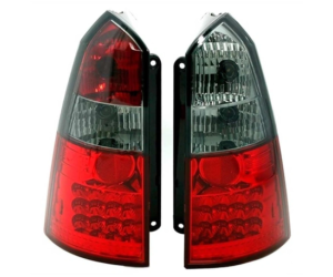 LED zadní světla Ford Focus kombi (1998-2004) - červeno/černá