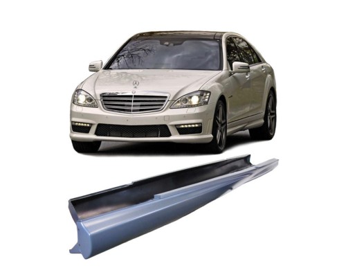 Boční prahy Mercedes Benz S Long (ozn. W221) ve stylu AMG	