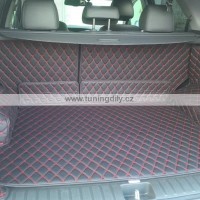 Kožené koberečky - obložení kufru pro Nissan Qashqai J11