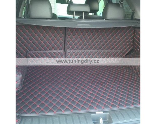 Kožené koberečky - obložení kufru pro Nissan Qashqai J11